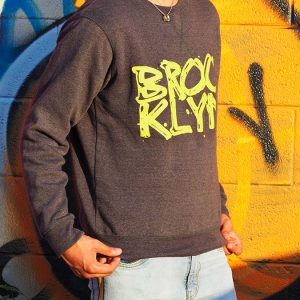 Brookleyn Logo Cotton Sweatshirt