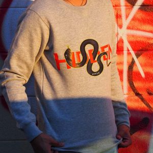 Hidden Style Logo Cotton Sweatshirt