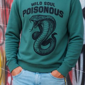 Poisonous Wild Soul Cotton Sweatshirt